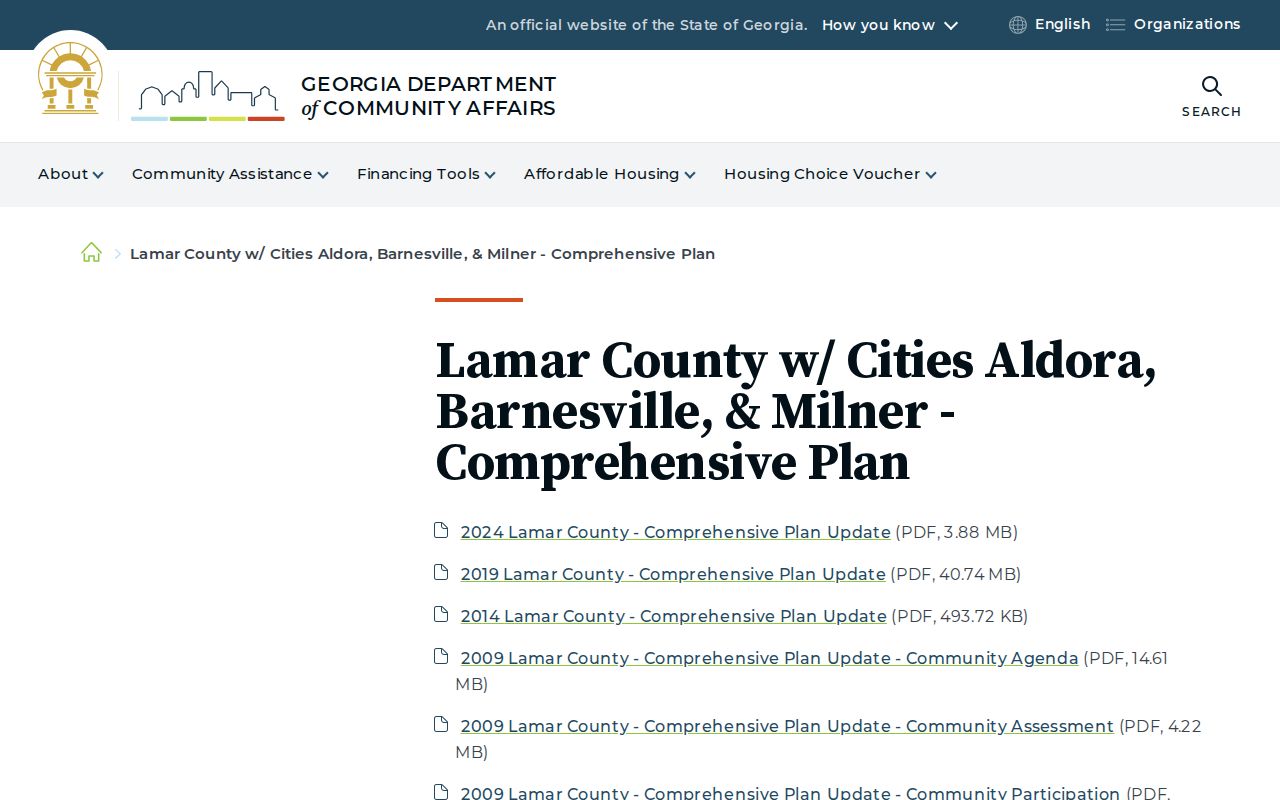 Aldora court records research showing the official incorporated-place list